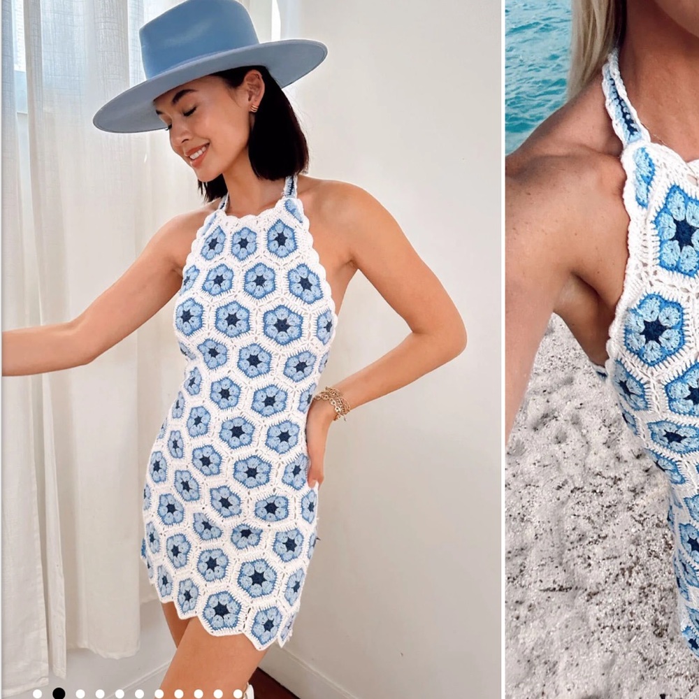 Show Me Your Mumu- Happy Halter Mini Dress